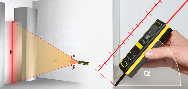 Mesure de distance-Trotec