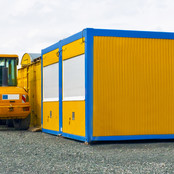 Mobiler Baucontainer