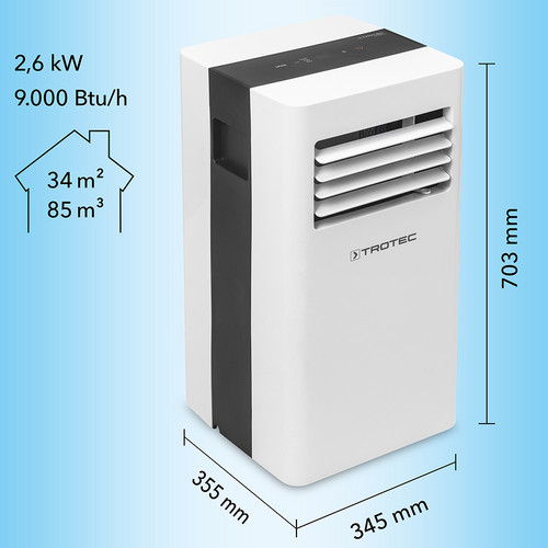 PAC 2600 X : des dimensions compactes