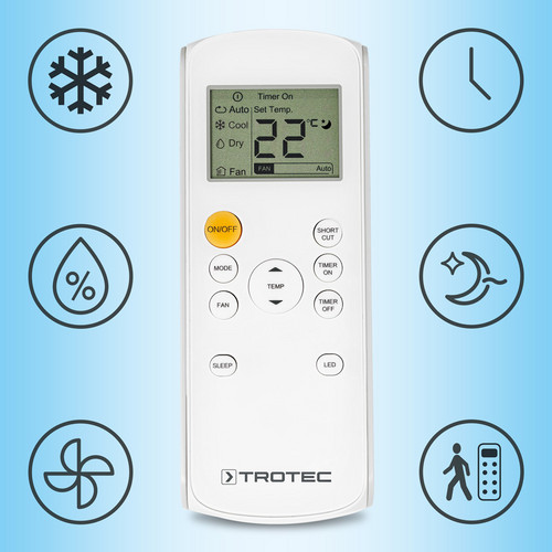PAC 2600 X : la télécommande