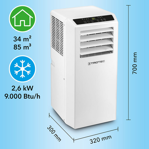 PAC 2610 S : les dimensions