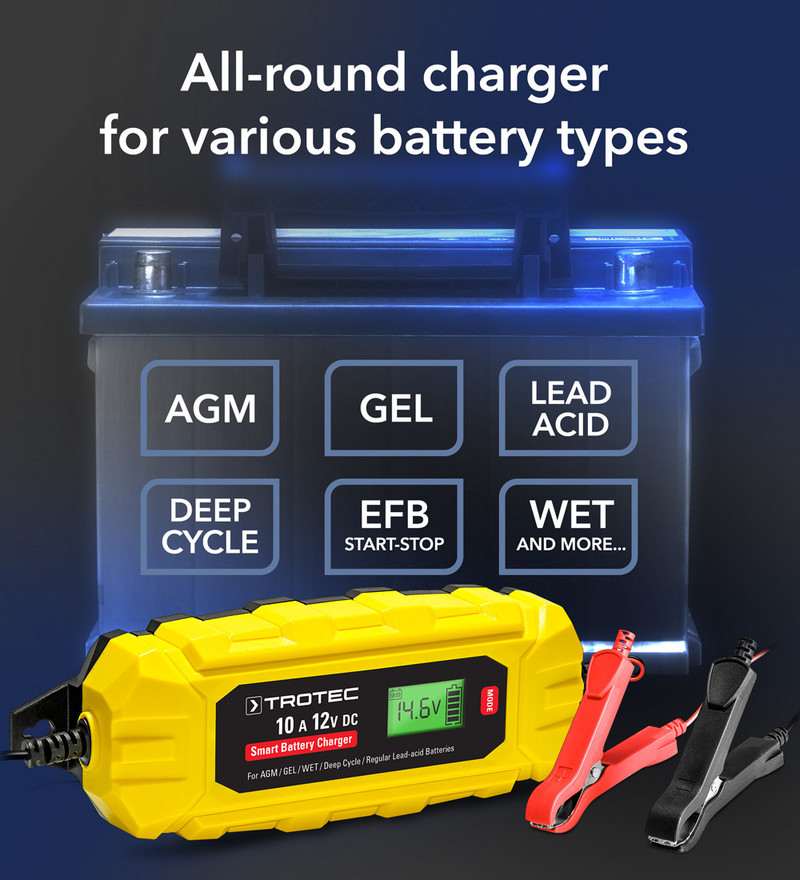 PBCS 10A : les types de batteries auto