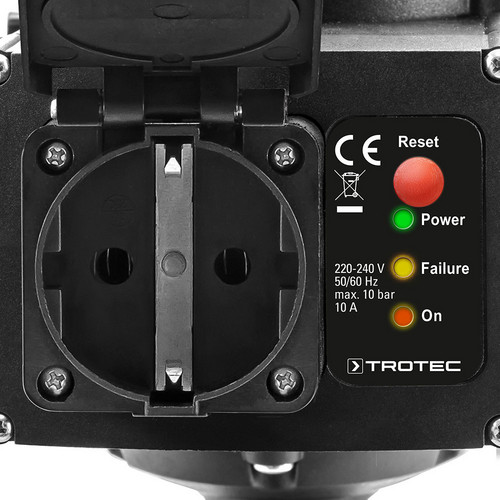 Pressostat TDP DSP : le panneau de commande à LED