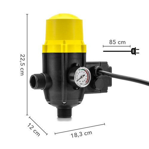 Pressostat TDP DSP : les dimensions