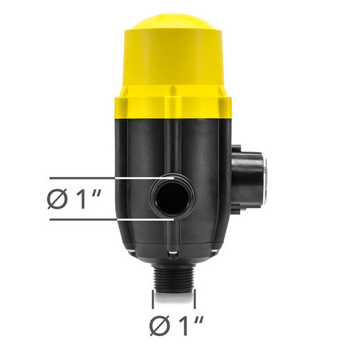 Pressostat TDP DSP : les raccords 1"