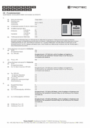 Productdatablad voor camping-airconditioner PAC-C 1500 S (INT)