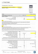 Productkaart PAC 2010 S (INT)