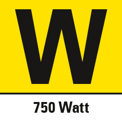 Puissant moteur de 750 Watt