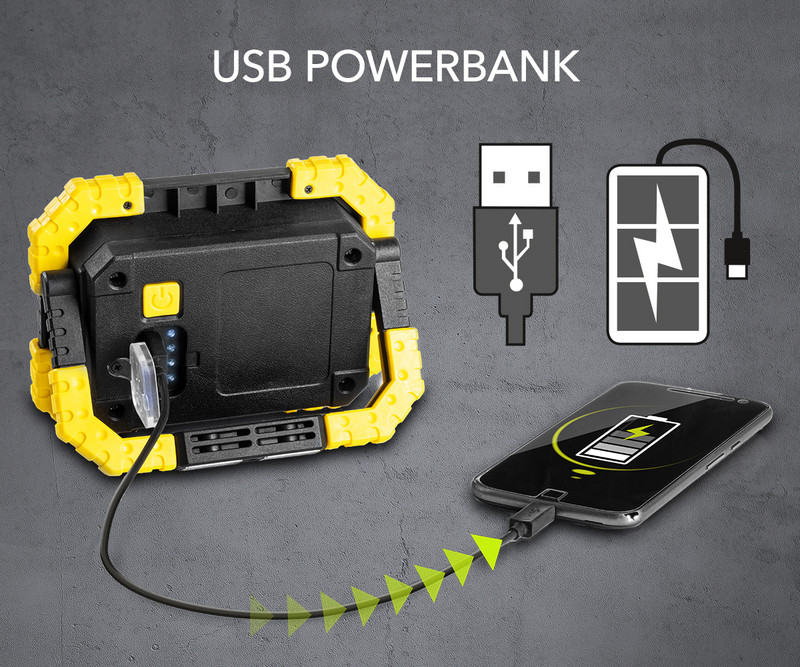 PWLS 06-10 – USB-Powerbank-Funktion