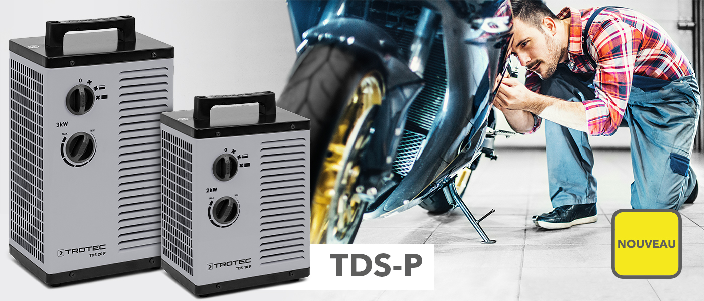 Radiateurs soufflants céramique série TDS-P