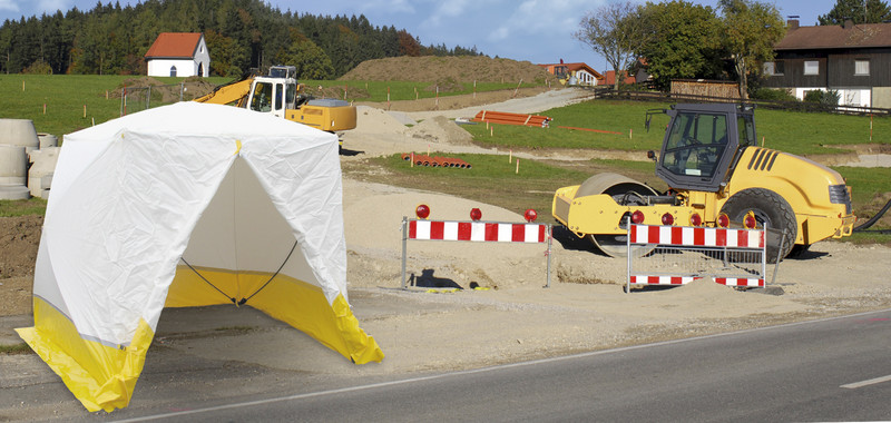 Tente à toit plat-Trotec