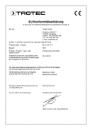 Vaatimustenmukaisuusvakuutus wattmètre BX11 (INT)