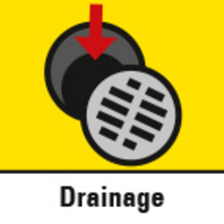 Voor gebruik in drainage-schachten