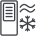 Pictogram luchtkoeler