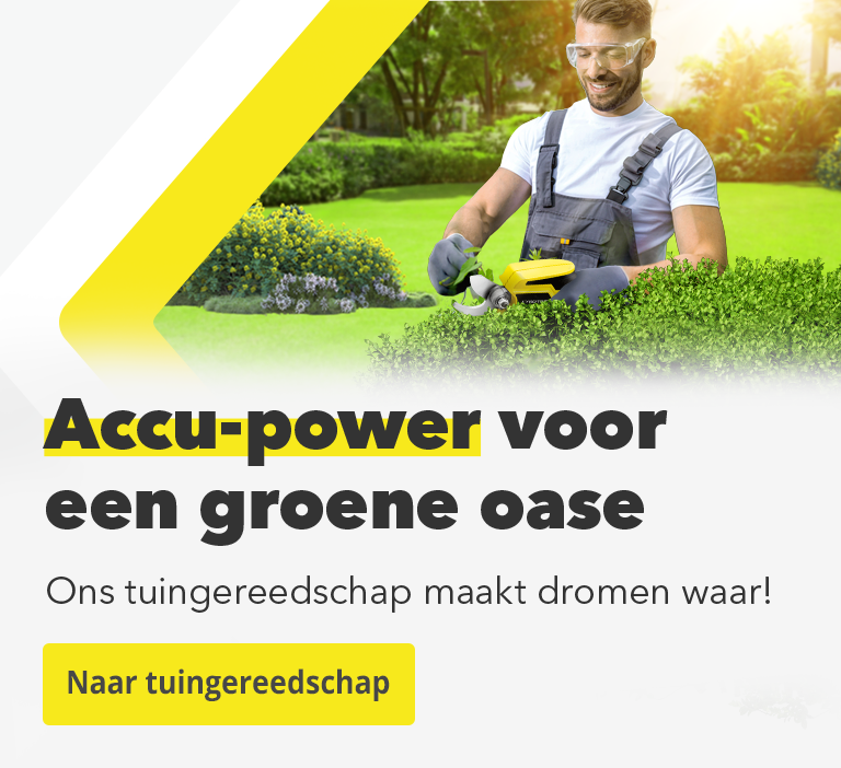 Accu-power voor een groene oase - Ons tuingereedschap maakt dromen waar!